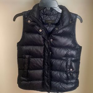 J Crew XXS navy puffer vest excellent condition